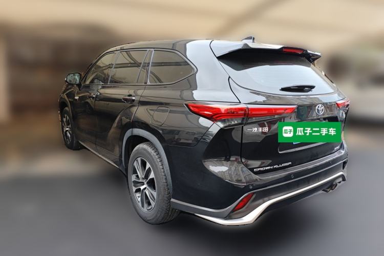 Used Toyota Crown Kluger 2021 2.5L HEV Four-Wheel Drive Elite Edition Rear Left 45 Deg