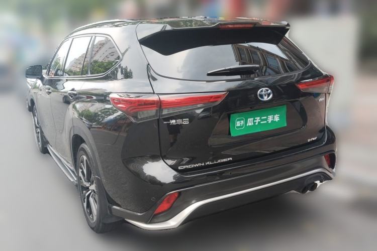 Used Toyota Crown Kluger 2021 2.5L HEV Four-Wheel Drive Premium Edition Rear Left 45 Deg