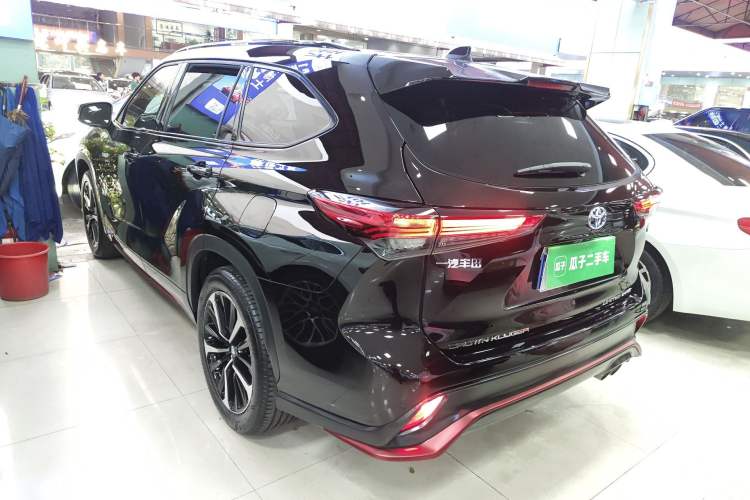 Used Toyota Crown Kluger 2021 2.5L HEV Four-Wheel Drive Flagship Edition Rear Left 45 Deg