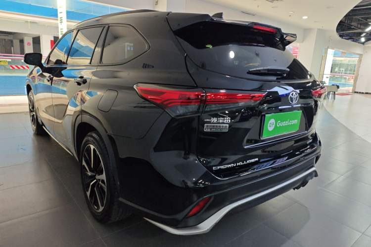 Used Toyota Crown Kluger 2021 2.5L HEV Four-Wheel Drive Premium Edition Rear Left 45 Deg