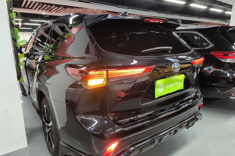Used Toyota Crown Kluger 2021 2.5L HEV Four-Wheel Drive Flagship Edition Rear Left 45 Deg