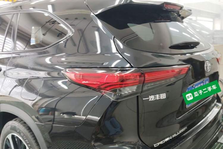 Used Toyota Crown Kluger 2021 2.5L HEV Four-Wheel Drive Flagship Edition Rear Left 45 Deg