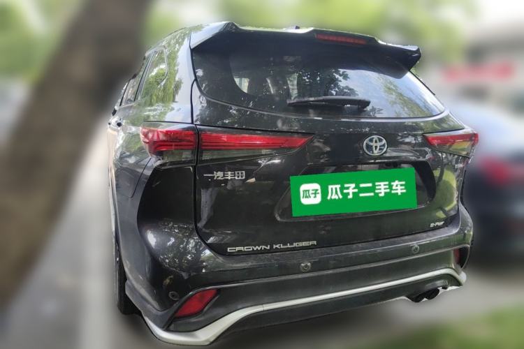 Used Toyota Crown Kluger 2021 2.5L HEV Four-Wheel Drive Luxury Edition Rear Left 45 Deg