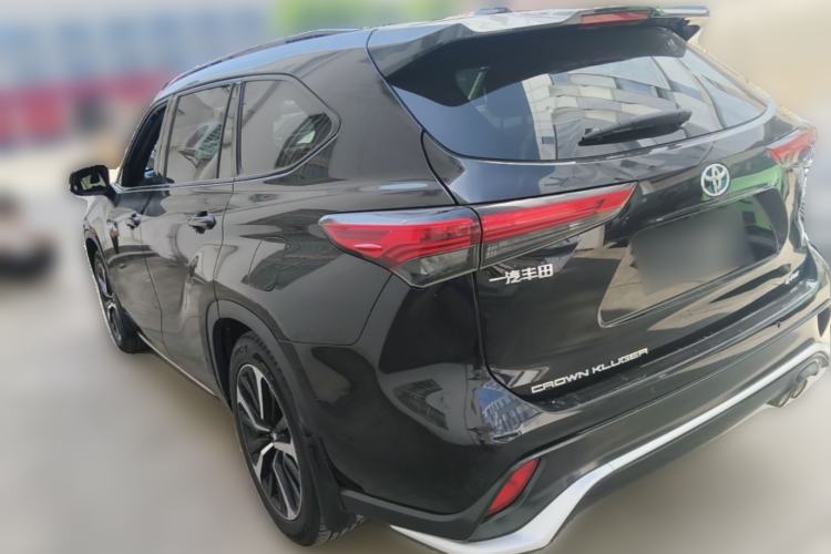 Used Toyota Crown Kluger 2021 2.5L HEV Four-Wheel Drive Premium Edition Rear Left 45 Deg