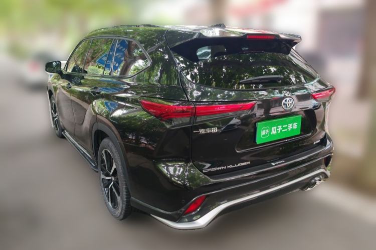 Used Toyota Crown Kluger 2021 2.5L HEV Four-Wheel Drive Premium Edition Rear Left 45 Deg