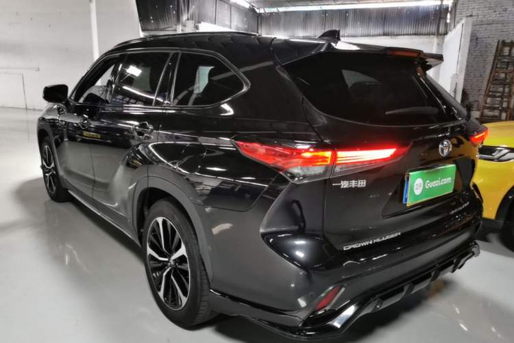 Used Toyota Crown Kluger 2021 2.5L HEV Four-Wheel Drive Flagship Edition Rear Left 45 Deg