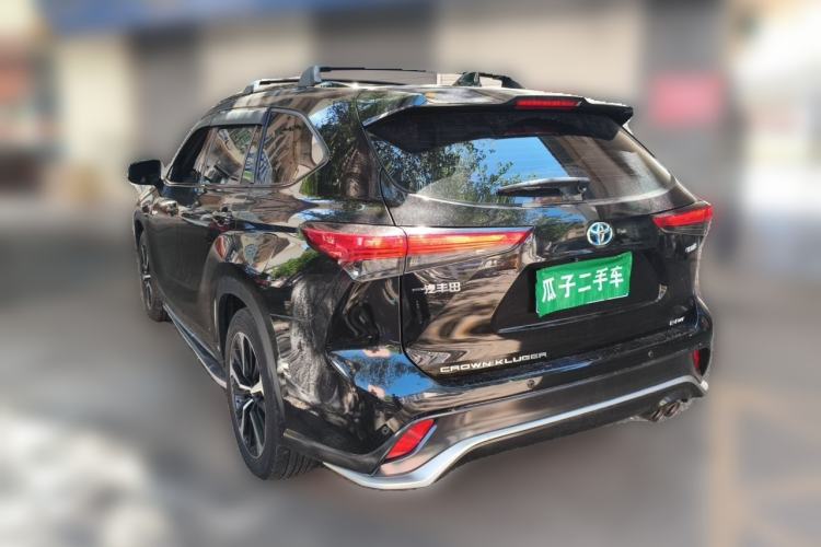 Used Toyota Crown Kluger 2021 2.5L HEV Four-Wheel Drive Luxury Edition Rear Left 45 Deg