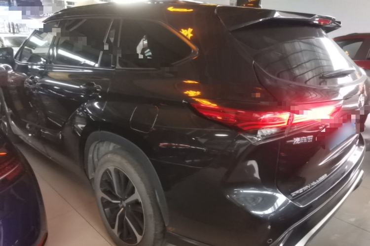 Used Toyota Crown Kluger 2021 2.5L HEV Four-Wheel Drive Premium Edition Rear Left 45 Deg