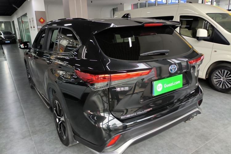 Used Toyota Crown Kluger 2021 2.5L HEV Four-Wheel Drive Premium Edition Rear Left 45 Deg