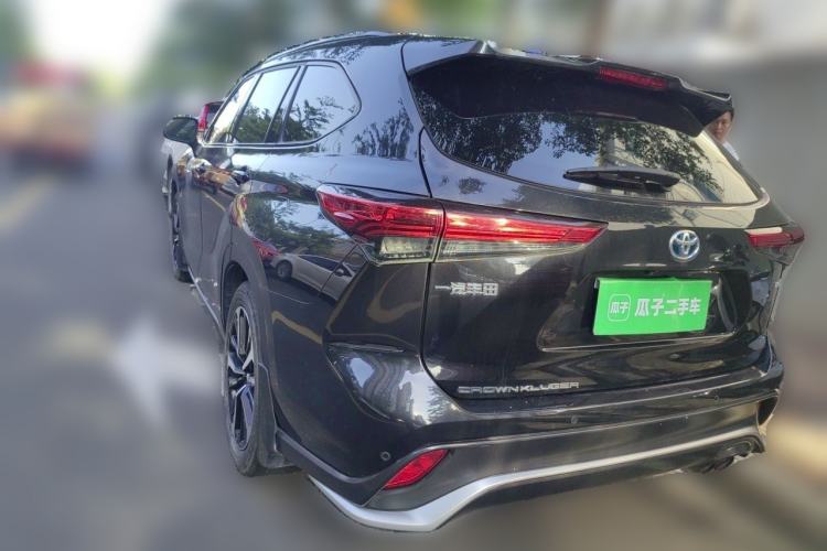Used Toyota Crown Kluger 2021 2.5L HEV Four-Wheel Drive Premium Edition Rear Left 45 Deg