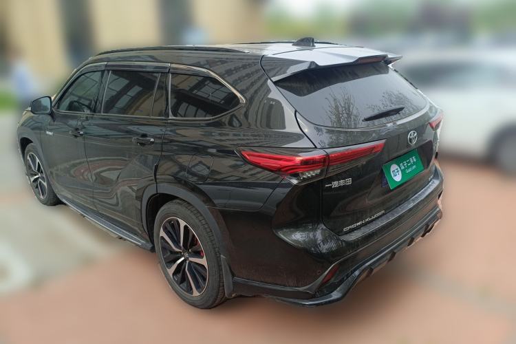 Used Toyota Crown Kluger 2021 2.5L HEV Four-Wheel Drive Premium Edition Rear Left 45 Deg