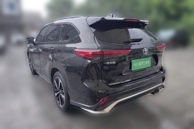 Used Toyota Crown Kluger 2021 2.5L HEV Four-Wheel Drive Premium Edition Rear Left 45 Deg