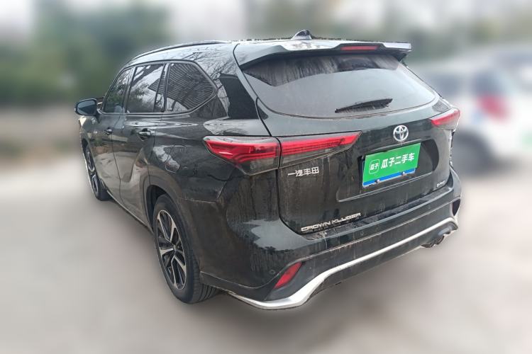 Used Toyota Crown Kluger 2021 2.5L HEV Four-Wheel Drive Premium Edition Rear Left 45 Deg