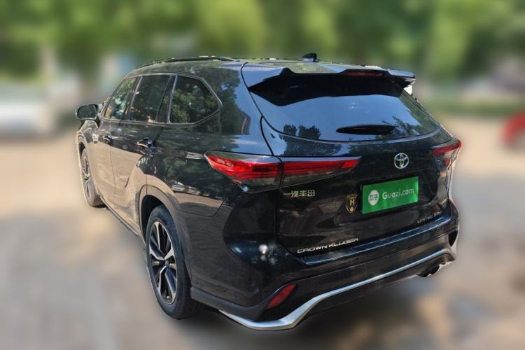 Used Toyota Crown Kluger 2021 2.5L HEV Four-Wheel Drive Flagship Edition Rear Left 45 Deg