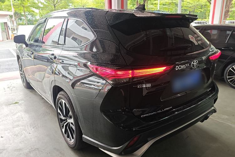 Used Toyota Crown Kluger 2021 2.5L HEV Four-Wheel Drive Premium Edition Rear Left 45 Deg