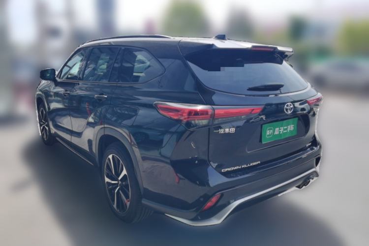 Used Toyota Crown Kluger 2021 2.5L HEV Four-Wheel Drive Premium Edition Rear Left 45 Deg