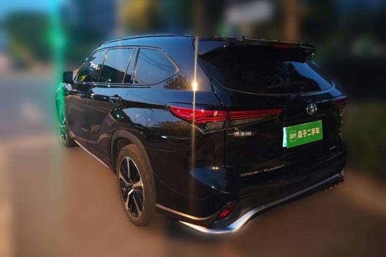 Used Toyota Crown Kluger 2021 2.5L HEV Four-Wheel Drive Luxury Edition Rear Left 45 Deg