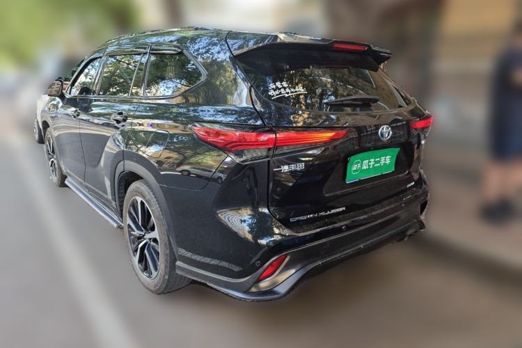 Used Toyota Crown Kluger 2021 2.5L HEV Four-Wheel Drive Luxury Edition Rear Left 45 Deg