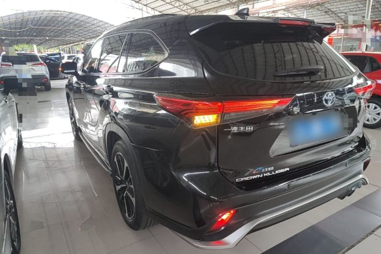 Used Toyota Crown Kluger 2021 2.5L HEV Four-Wheel Drive Luxury Edition Rear Left 45 Deg