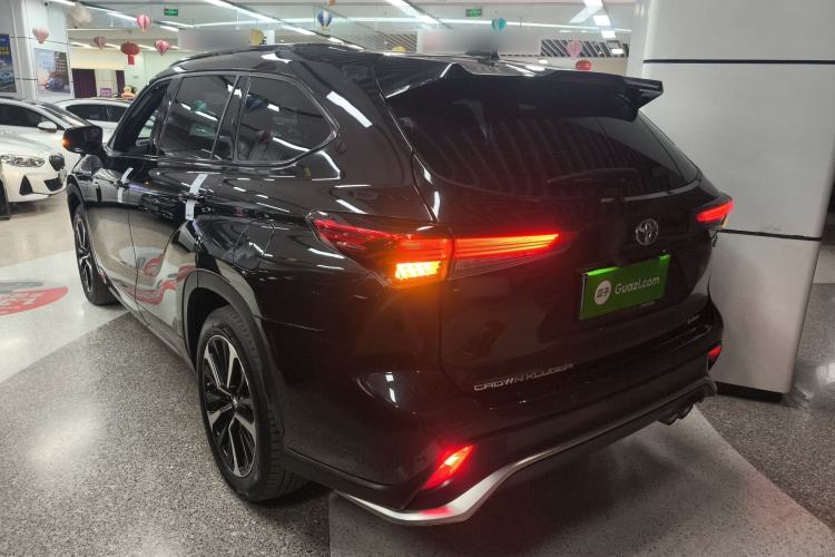 Used Toyota Crown Kluger 2021 2.5L HEV Four-Wheel Drive Luxury Edition Rear Left 45 Deg