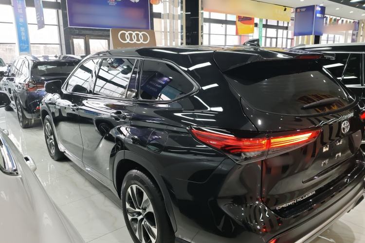 Used Toyota Crown Kluger 2021 2.5L HEV Two-Wheel Drive Elite Edition Rear Left 45 Deg