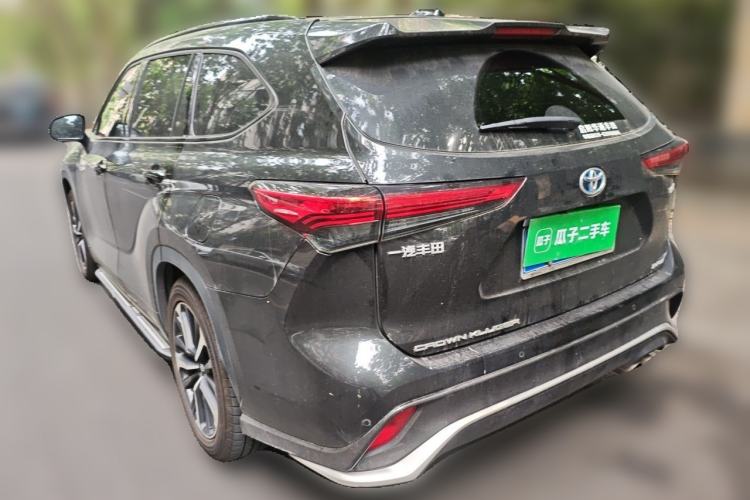 Used Toyota Crown Kluger 2021 2.5L HEV Four-Wheel Drive Premium Edition Rear Left 45 Deg