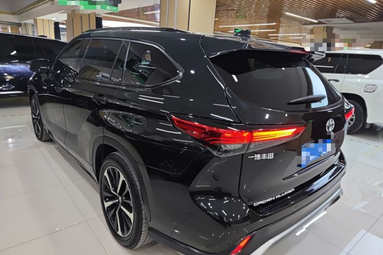 Used Toyota Crown Kluger 2021 2.5L HEV Four-Wheel Drive Premium Edition Rear Left 45 Deg