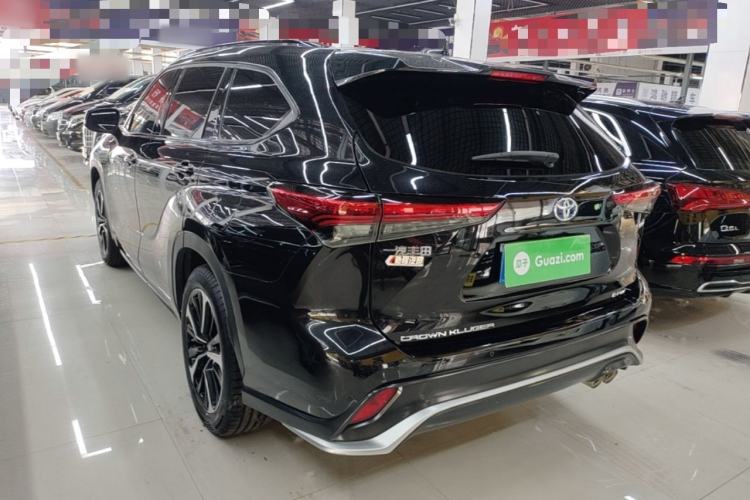 Used Toyota Crown Kluger 2021 2.5L HEV Four-Wheel Drive Premium Edition Rear Left 45 Deg