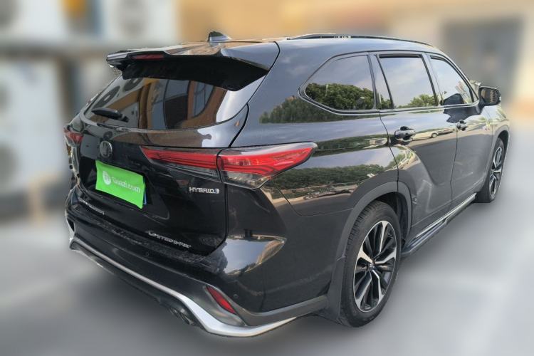 Used Toyota Crown Kluger 2021 2.5L HEV Four-Wheel Drive Flagship Edition Rear Right 45 Deg
