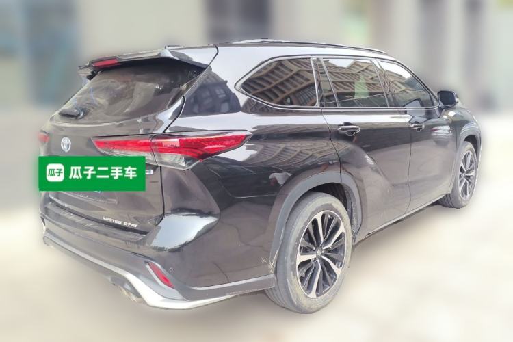 Used Toyota Crown Kluger 2021 2.5L HEV Four-Wheel Drive Flagship Edition Rear Right 45 Deg