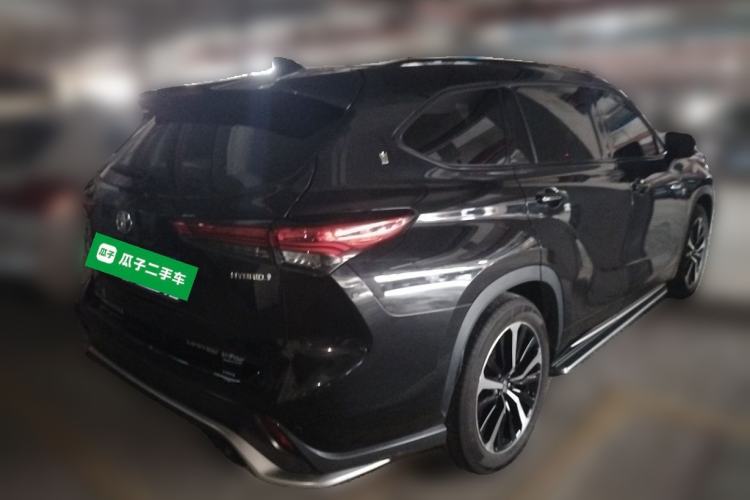 Used Toyota Crown Kluger 2021 2.5L HEV Four-Wheel Drive Flagship Edition Rear Right 45 Deg