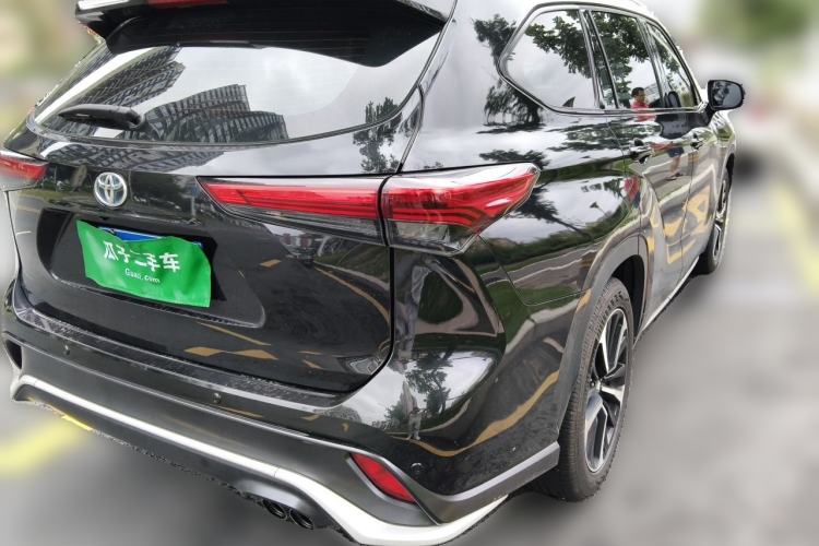 Used Toyota Crown Kluger 2021 2.5L HEV Four-Wheel Drive Luxury Edition Rear Right 45 Deg