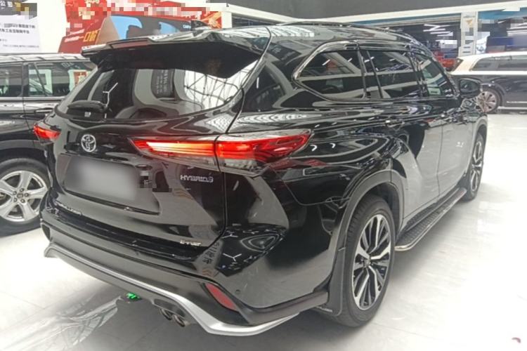 Used Toyota Crown Kluger 2021 2.5L HEV Four-Wheel Drive Premium Edition Rear Right 45 Deg