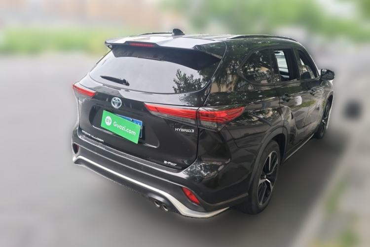 Used Toyota Crown Kluger 2021 2.5L HEV Four-Wheel Drive Premium Edition Rear Right 45 Deg