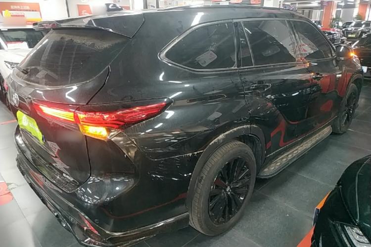 Used Toyota Crown Kluger 2021 2.5L HEV Four-Wheel Drive Luxury Edition Rear Right 45 Deg