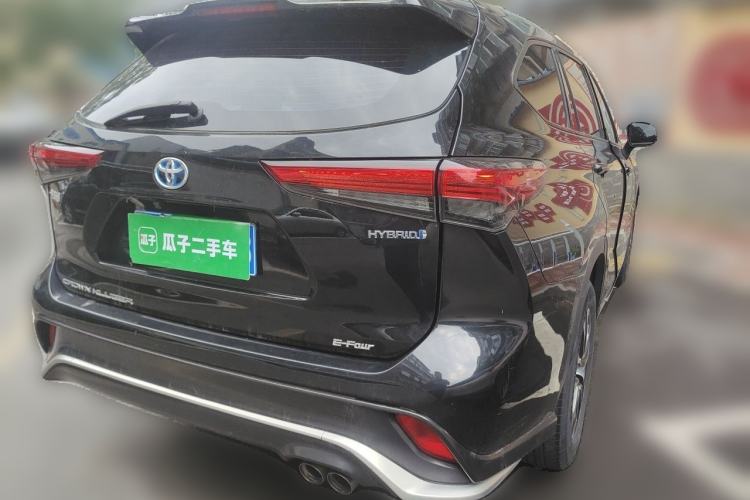 Used Toyota Crown Kluger 2021 2.5L HEV Four-Wheel Drive Elite Edition Rear Right 45 Deg