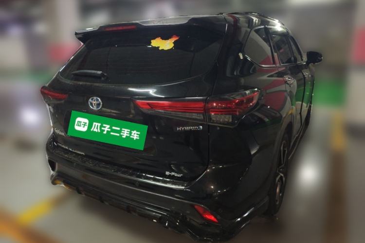 Used Toyota Crown Kluger 2021 2.5L HEV Four-Wheel Drive Luxury Edition Rear Right 45 Deg