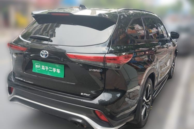 Used Toyota Crown Kluger 2021 2.5L HEV Four-Wheel Drive Premium Edition Rear Right 45 Deg