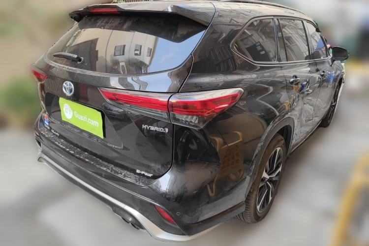 Used Toyota Crown Kluger 2021 2.5L HEV Four-Wheel Drive Premium Edition Rear Right 45 Deg