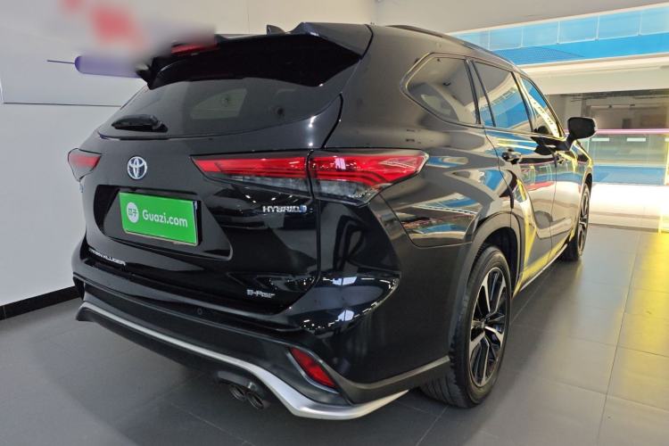 Used Toyota Crown Kluger 2021 2.5L HEV Four-Wheel Drive Premium Edition Rear Right 45 Deg