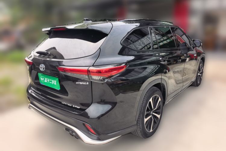 Used Toyota Crown Kluger 2021 2.5L HEV Four-Wheel Drive Flagship Edition Rear Right 45 Deg