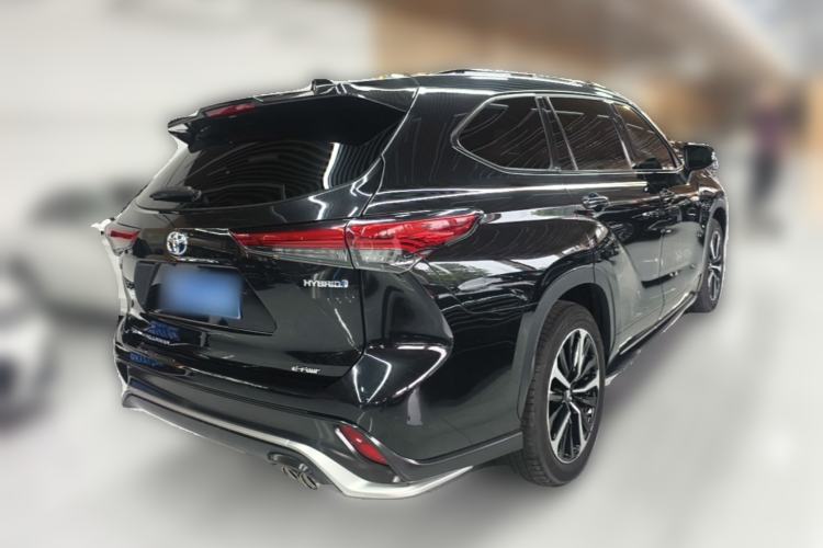 Used Toyota Crown Kluger 2021 2.5L HEV Four-Wheel Drive Premium Edition Rear Right 45 Deg