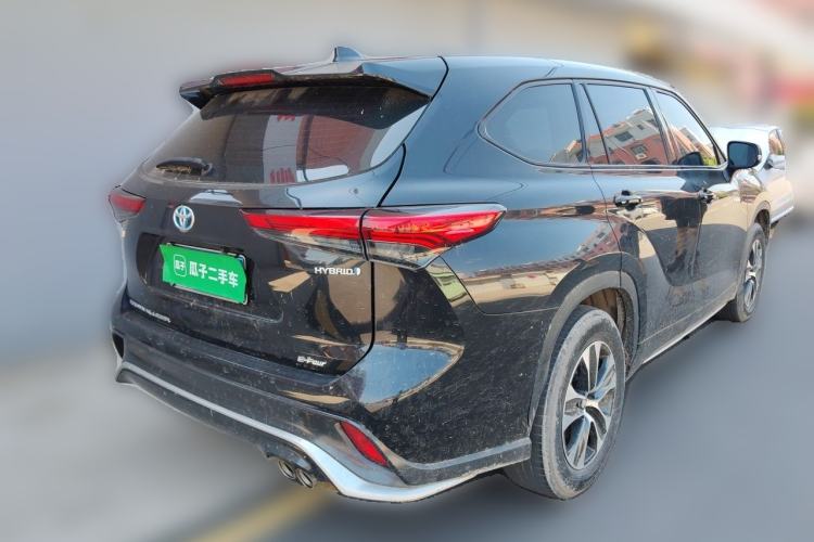 Used Toyota Crown Kluger 2021 2.5L HEV Four-Wheel Drive Elite Edition Rear Right 45 Deg