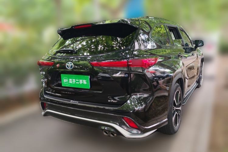Used Toyota Crown Kluger 2021 2.5L HEV Four-Wheel Drive Premium Edition Rear Right 45 Deg
