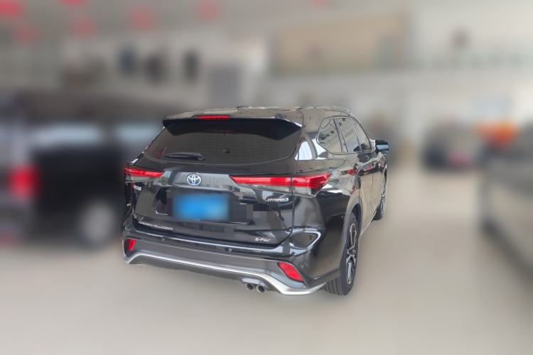 Used Toyota Crown Kluger 2021 2.5L HEV Four-Wheel Drive Luxury Edition Rear Right 45 Deg