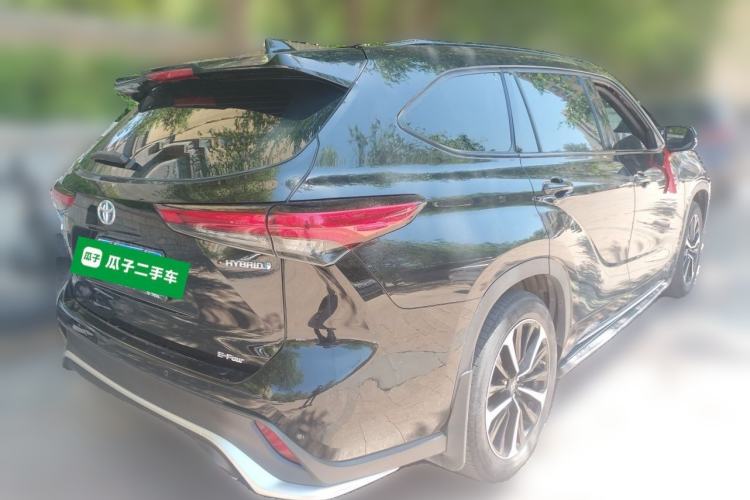 Used Toyota Crown Kluger 2021 2.5L HEV Four-Wheel Drive Premium Edition Rear Right 45 Deg