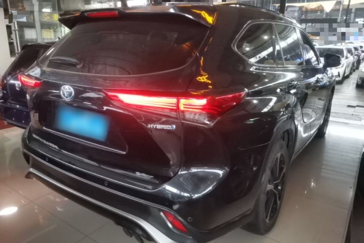 Used Toyota Crown Kluger 2021 2.5L HEV Four-Wheel Drive Premium Edition Rear Right 45 Deg