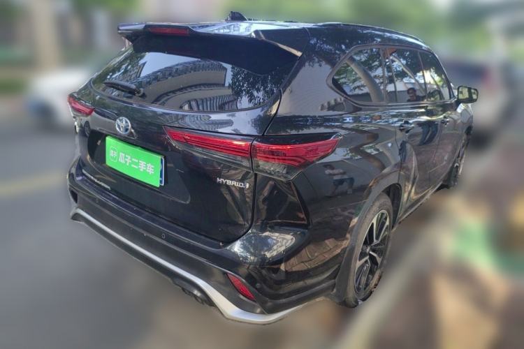 Used Toyota Crown Kluger 2021 2.5L HEV Four-Wheel Drive Premium Edition Rear Right 45 Deg