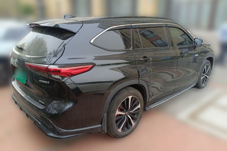 Used Toyota Crown Kluger 2021 2.5L HEV Four-Wheel Drive Premium Edition Rear Right 45 Deg