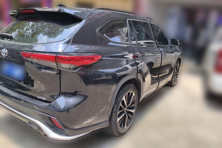 Used Toyota Crown Kluger 2021 2.5L HEV Four-Wheel Drive Luxury Edition Rear Right 45 Deg